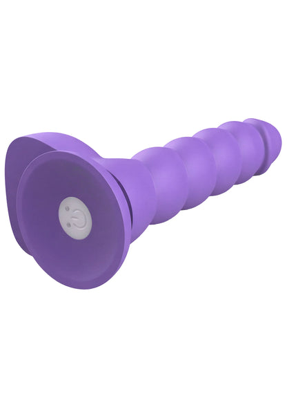 Spiral Tease Vibrating Dildo Silicone L by Playhouse Rogue