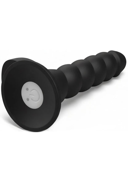 Spiral Tease Vibrating Dildo Silicone XL by Playhouse Rogue