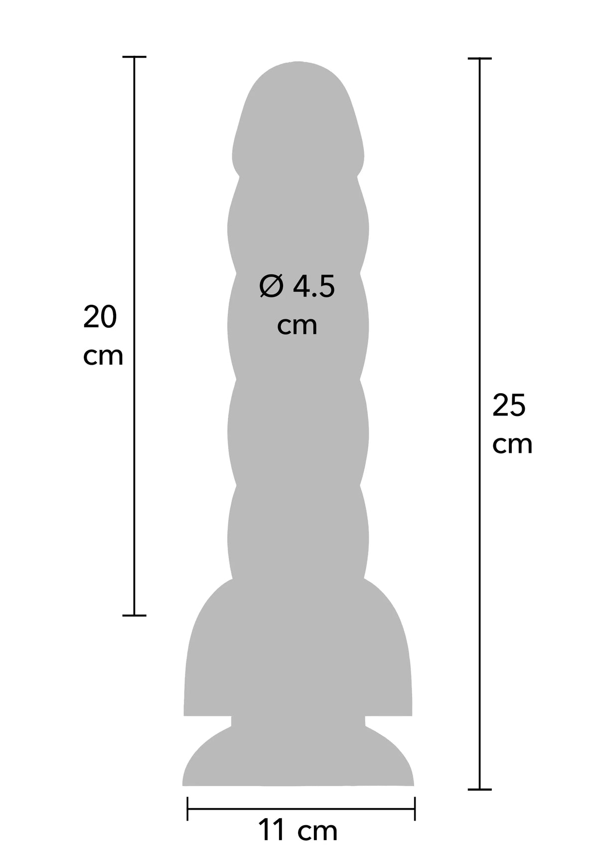 Spiral Tease Vibrating Dildo Silicone XL by Playhouse Rogue