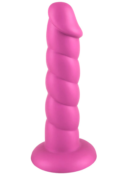 Spiral Tease Vibrating Dong Silicone M by Playhouse Rogue