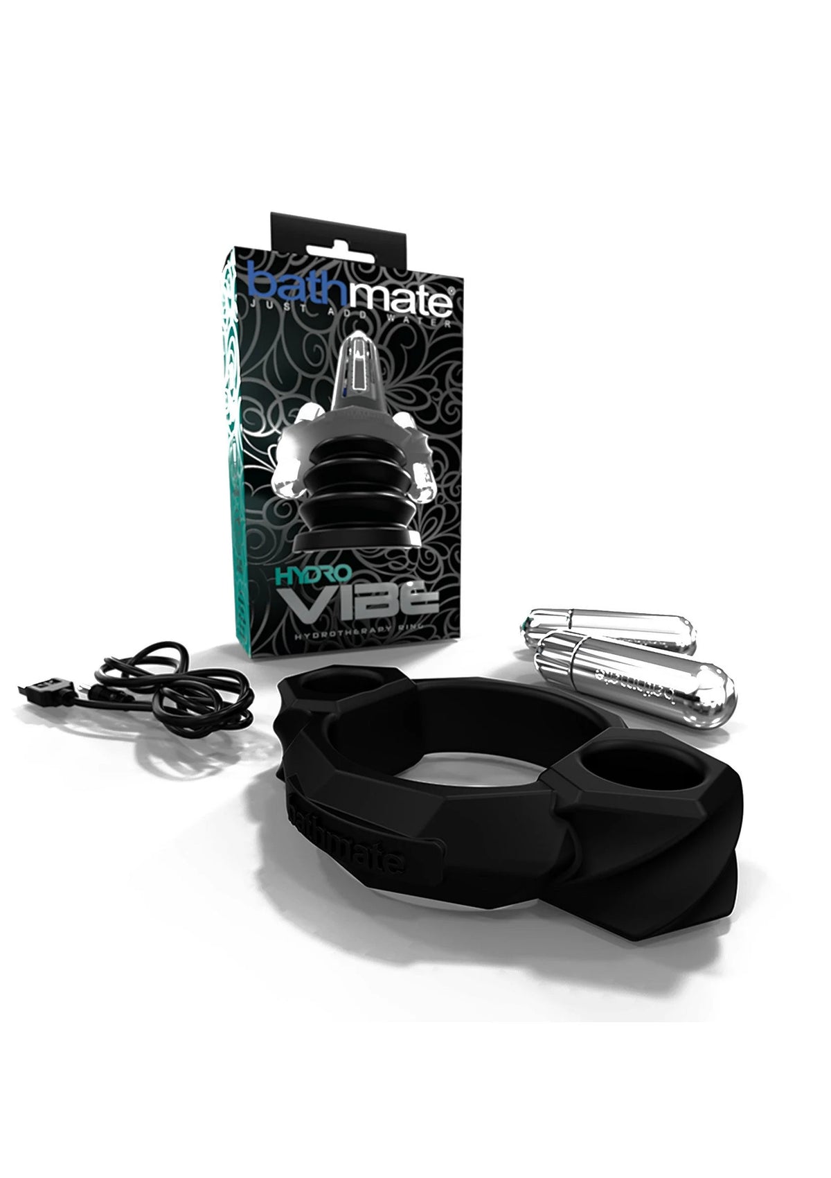 Beste vandaag nog: HydroVibe vibrating cockring by Bathmate - bij Happytoys