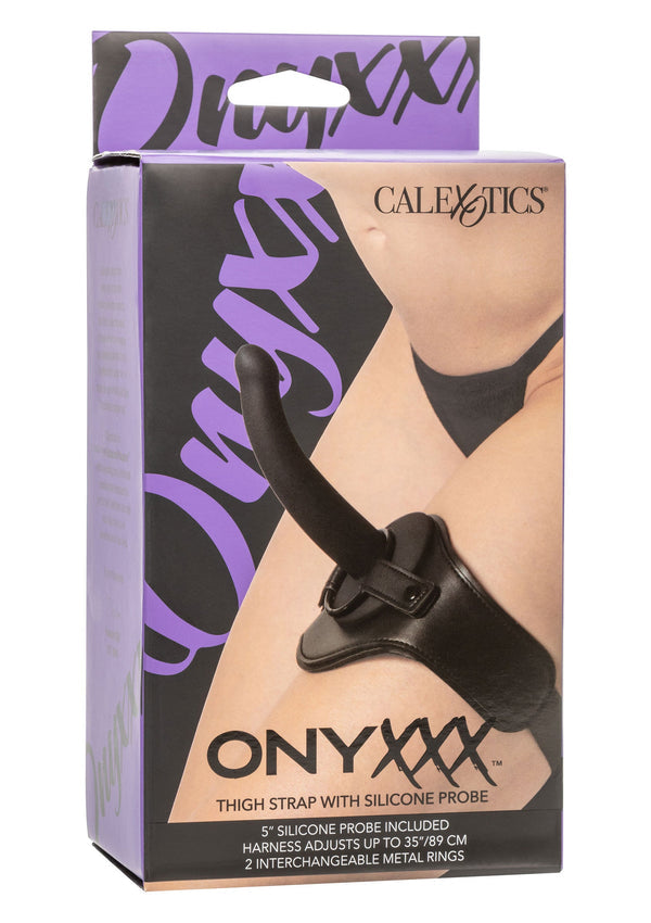 Thigh Strap Silicone Probe by CalExotics Onyxxx
