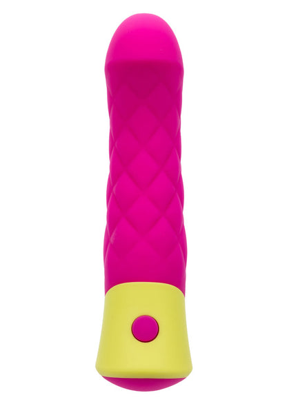 Bestel: Quilted G Vibrator by CalExotics Rave - bij Happytoys: de erotische sex webshop | liever Happy dan Easy ⭐⭐⭐⭐⭐