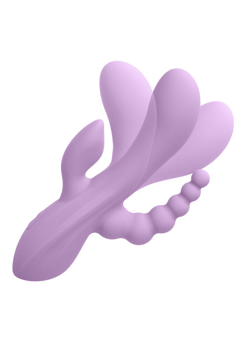 Bend & Hold Triple Rumbler Vibrator by CalExotics