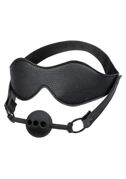 Bestel: Eye Mask & Breathable Ball Gag by CalExotics Nocturnal - bij Happytoys.nl, happytoys.be, Happytoys.ae: erotische sex webshop | liever Happy dan Easy ⭐⭐⭐⭐⭐ - Default Title - 27851 - BLACK