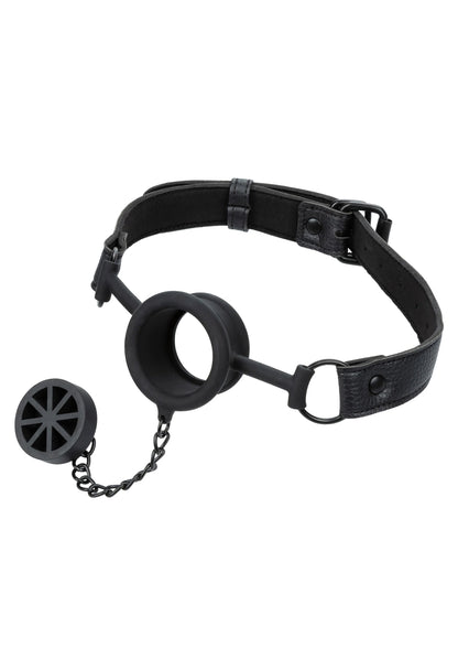 Bestel: Stopper Gag by CalExotics Nocturnal - bij Happytoys.nl, happytoys.be, Happytoys.ae: erotische sex webshop | liever Happy dan Easy ⭐⭐⭐⭐⭐ - Default Title - 27852 - BLACK