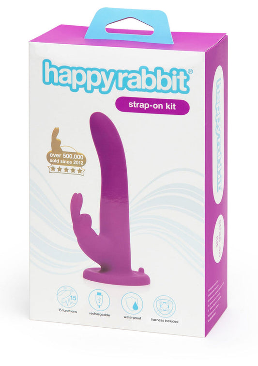 Vibrating Strap On Harness Set by Happy Rabbit