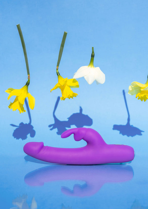 Slimline Realistic Rabbit vibrator by Happy Rabbit