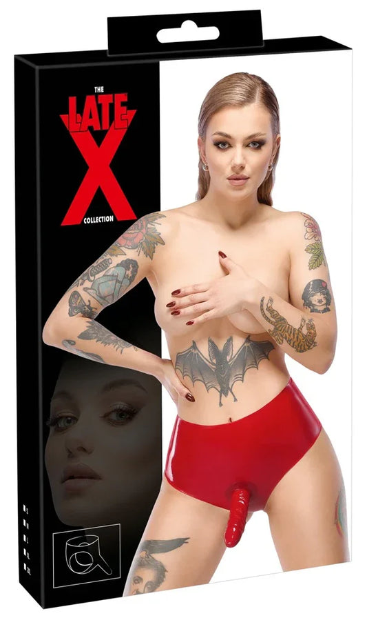 Dildo-Slip aus Latex - Happytoys Sexshop: Toys for Feeling Happy & Easy 😊 - Discreet geleverd