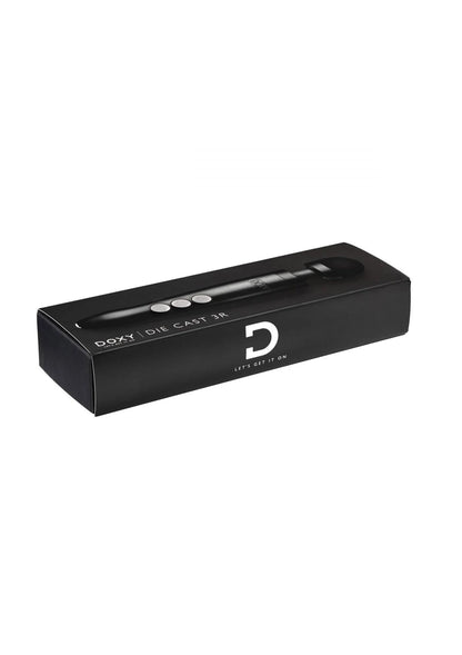 Bestel: Die Cast 3R Reachargeable Wand by Doxy - bij Happytoys: de erotische sex webshop | liever Happy dan Easy ⭐⭐⭐⭐⭐