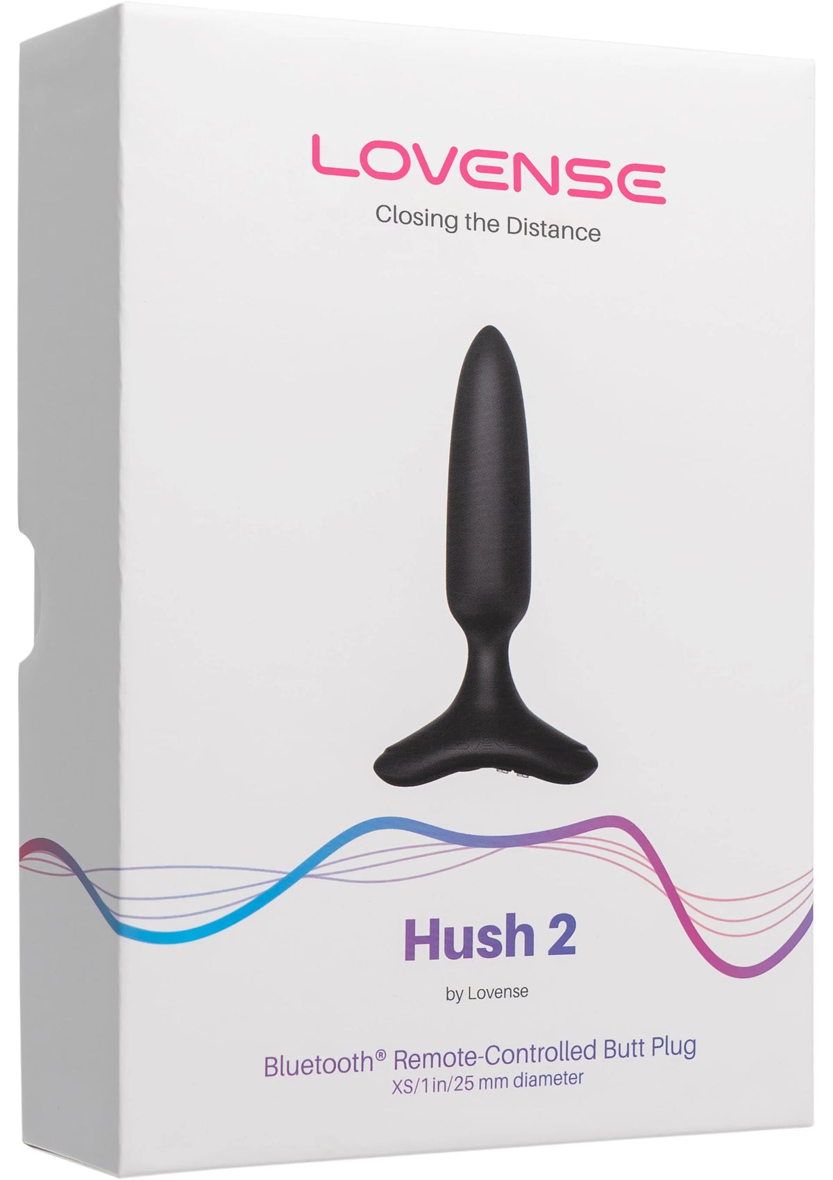 Bestel: Hush 2 - 1 Inch plug vibrator by Lovesense - bij Happytoys: de erotische sex webshop | liever Happy dan Easy ⭐⭐⭐⭐⭐