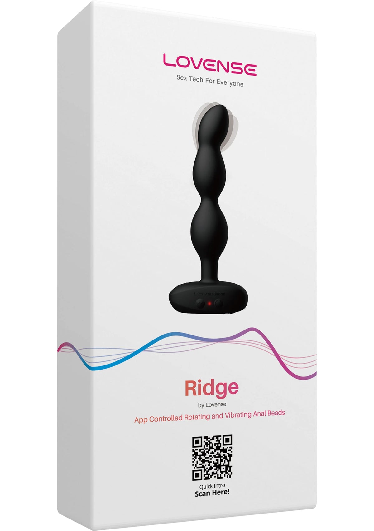 Bestel: Ridge Anal Beads by Lovesense - bij Happytoys.nl, happytoys.be, Happytoys.ae: erotische sex webshop | liever Happy dan Easy ⭐⭐⭐⭐⭐