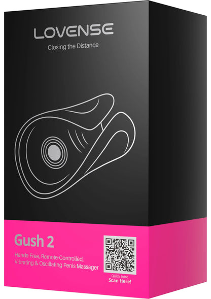 Bestel: Gush 2 by Lovesense - bij Happytoys: de erotische sex webshop | liever Happy dan Easy ⭐⭐⭐⭐⭐