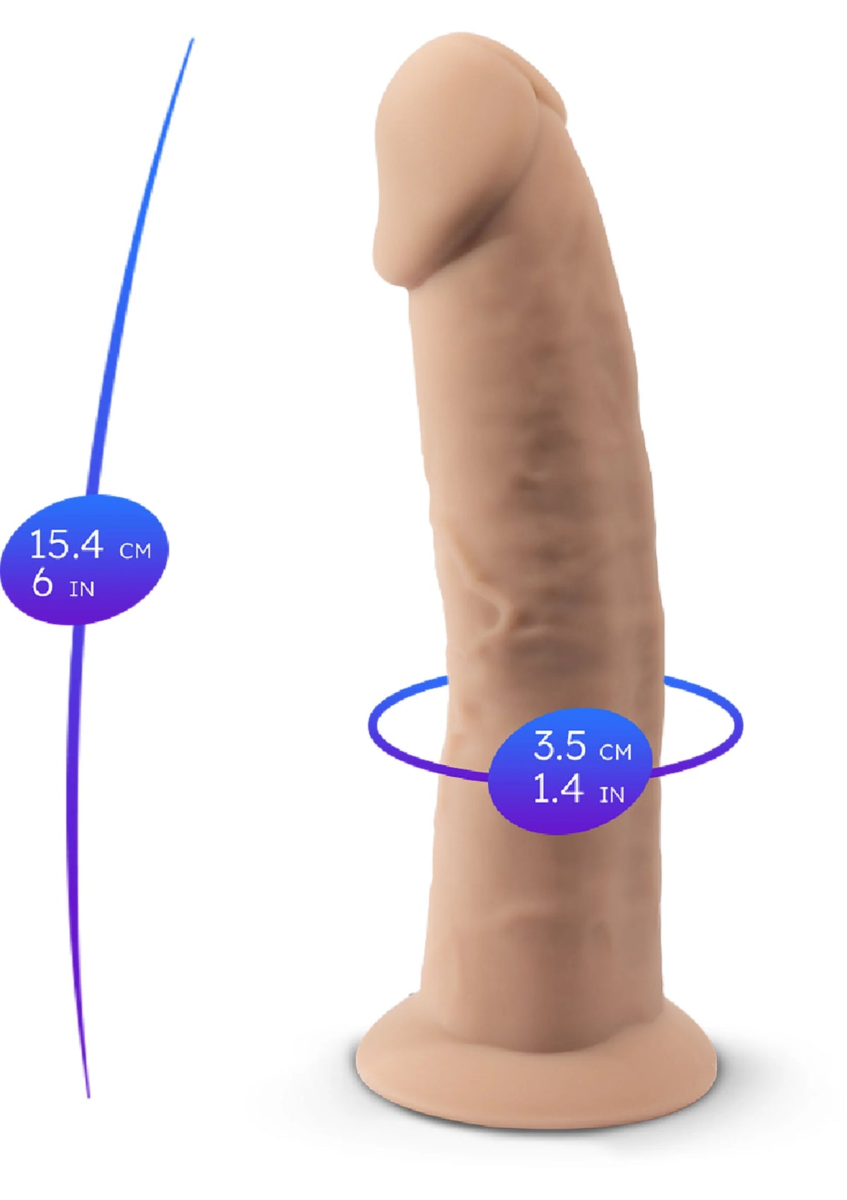 Beste vandaag nog: Dong Model 6 inch Black by Silex - D - bij Silex - D