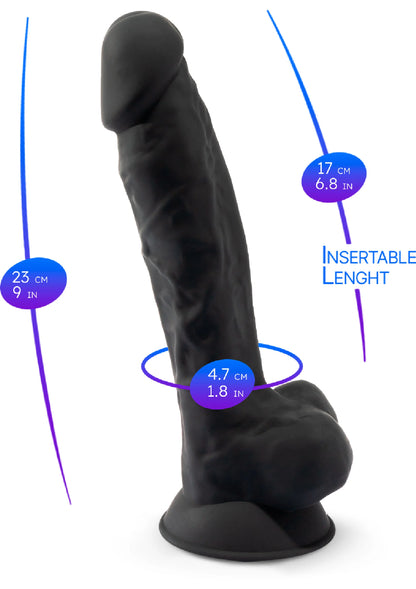 Beste vandaag nog: Dildo Model 9 inch by Silex - bij Happytoys Sexshop: online sex shop for Feeling Happy & Easy 😊