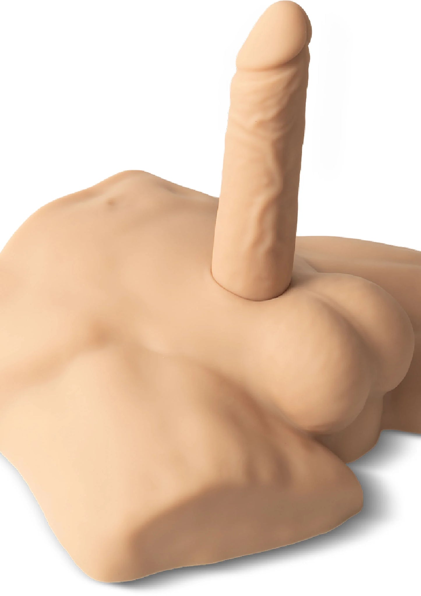 Beste vandaag nog: Silicone Demi Torso Small by Silex - D - bij Happytoys Sexshop: Toys for Feeling Happy & Easy 😊
