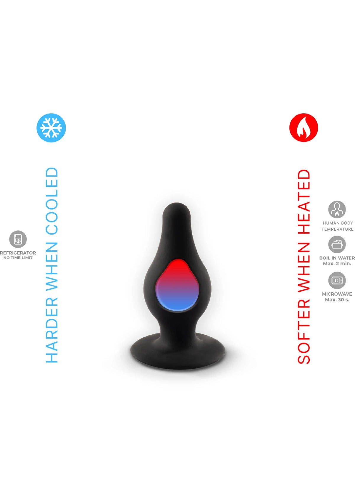 Bestel: Plug Model 2 - Xsmall - bij Happytoys: de erotische sex webshop | liever Happy dan Easy ⭐⭐⭐⭐⭐