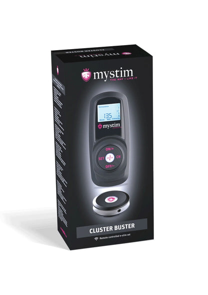 Bestel: Cluster Buster Electro Stimulation by MyStim - bij Happytoys: de erotische sex webshop | liever Happy dan Easy ⭐⭐⭐⭐⭐