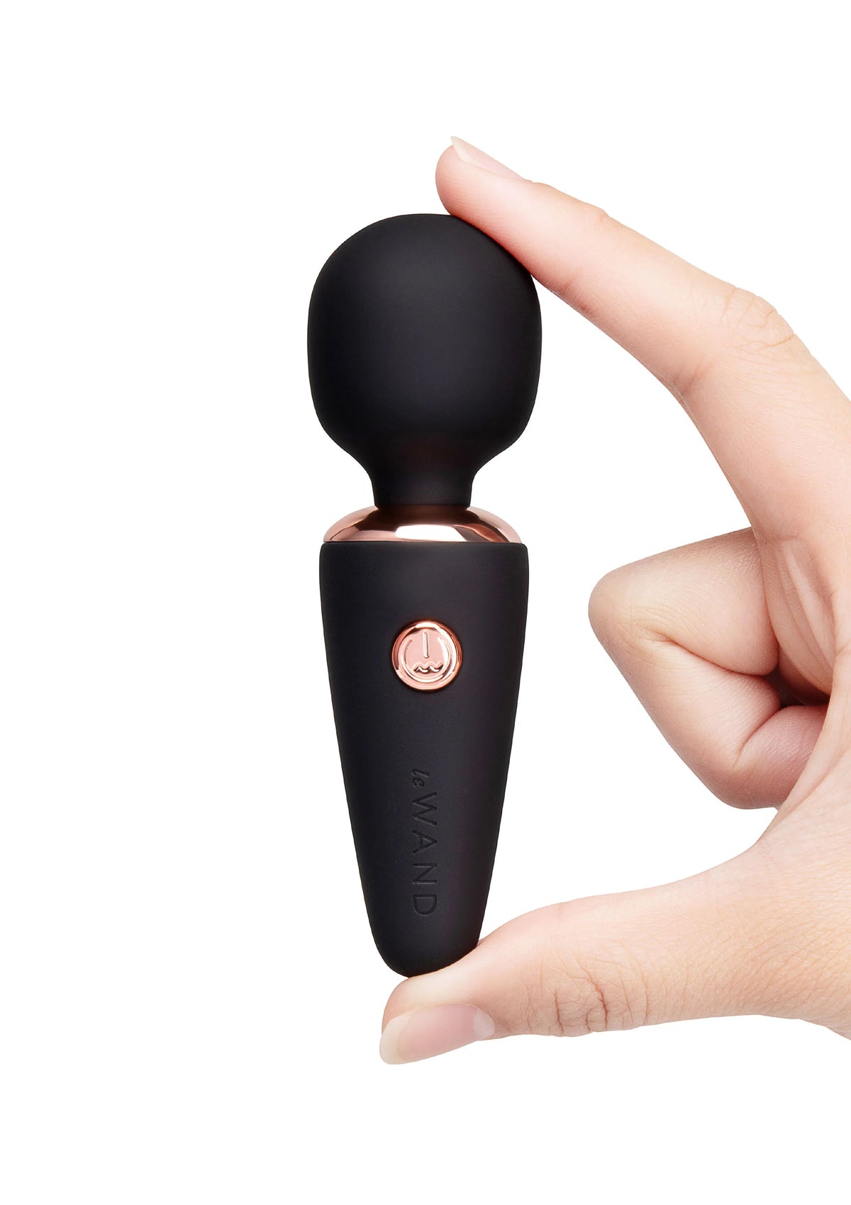 Bestel: Le Wand Mini Micro Wand by LeWand - bij Happytoys: de erotische sex webshop | liever Happy dan Easy ⭐⭐⭐⭐⭐ - Zwart - 35341 - BLACK