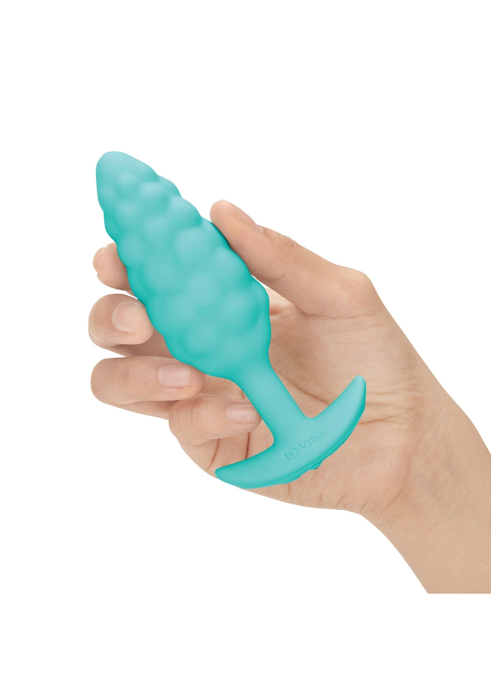 Beste vandaag nog: Bump Texture Plug Anal Buttplug by B - Vibe - bij Happytoys