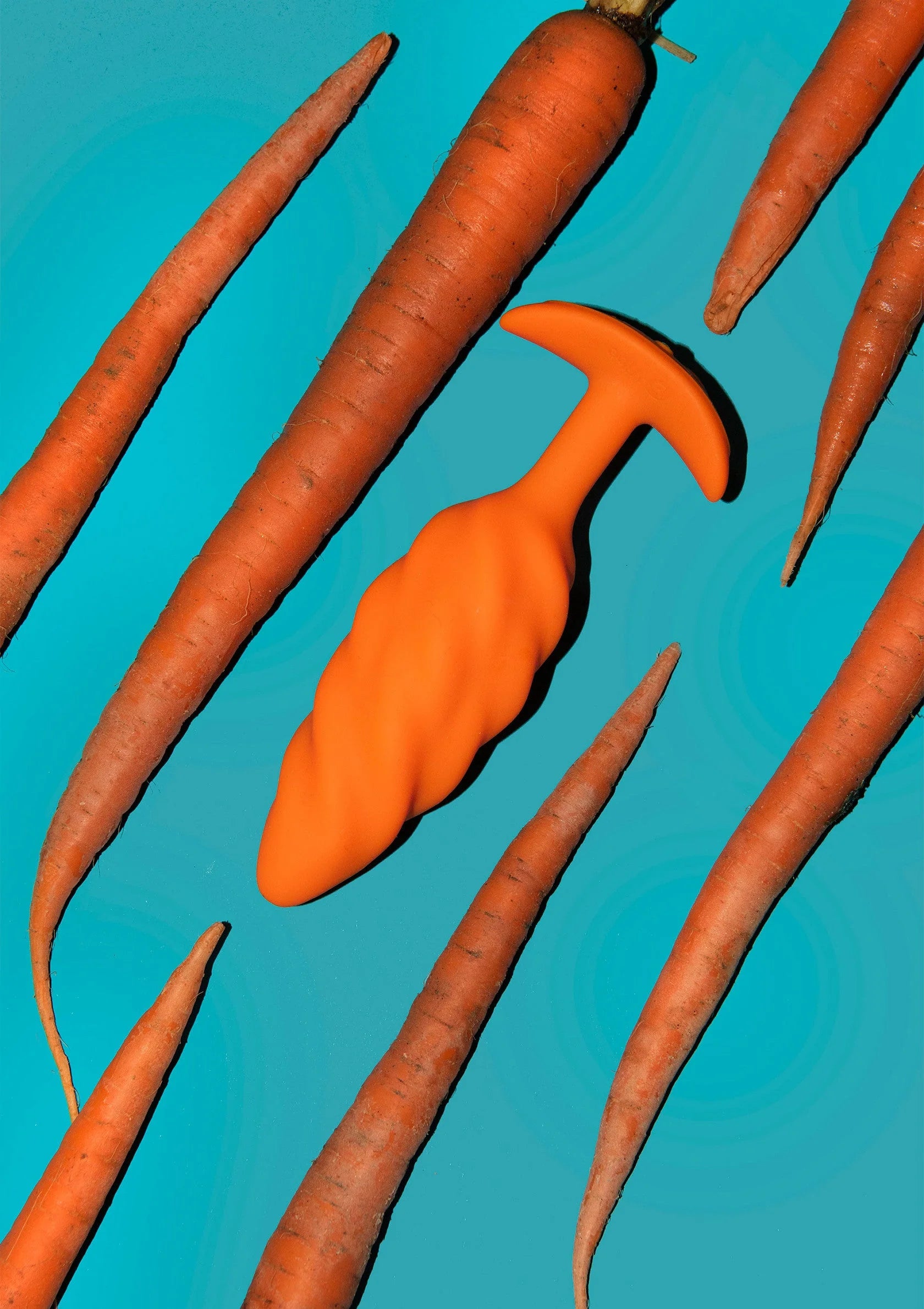 Beste vandaag nog: Swirl Texture Plug by B - Vibe - bij Happytoys