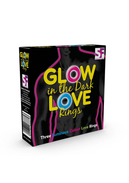 Bestel: Glow In The Dark Love Rings - bij Happytoys: de erotische sex webshop | liever Happy dan Easy ⭐⭐⭐⭐⭐