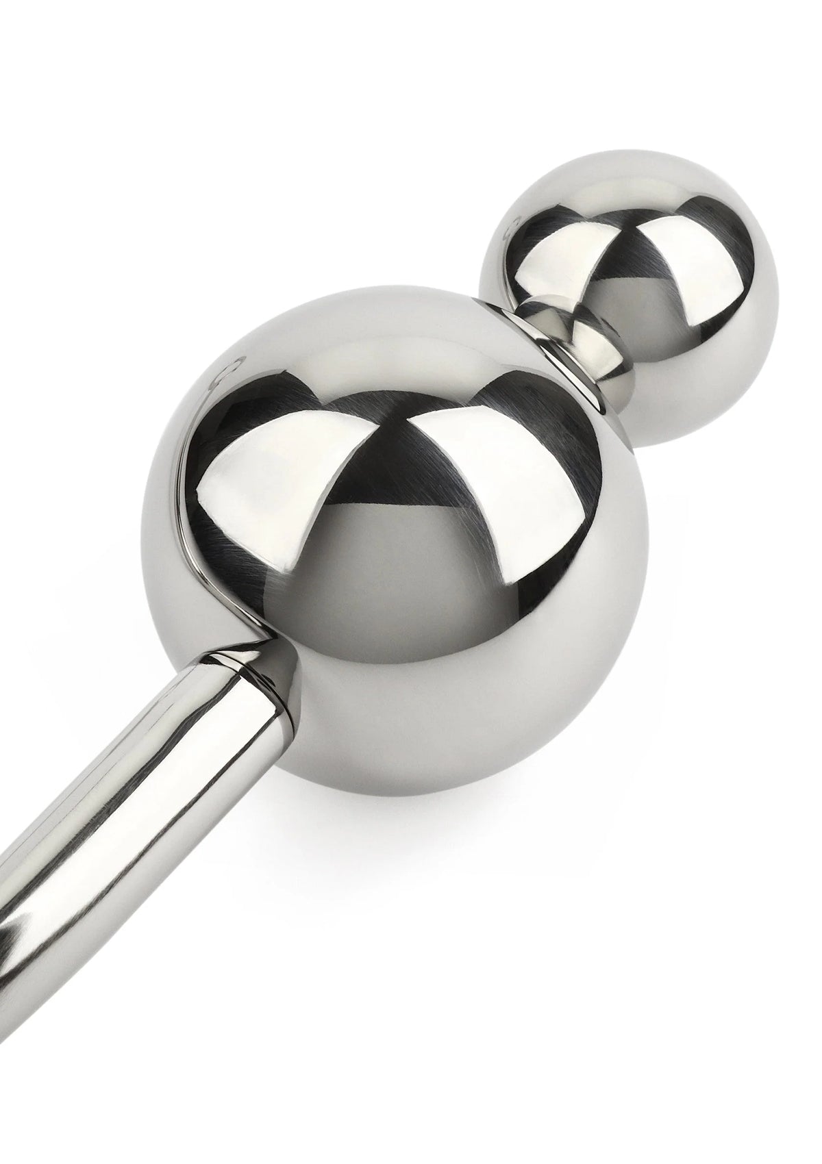 Bestel: Anal Hook Double Balls 25+40mm by Mr. Steel - bij Happytoys: de erotische sex webshop | liever Happy dan Easy ⭐⭐⭐⭐⭐