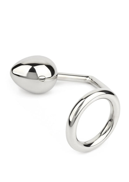 Bestel: Ass Hitch Egg 45mm/Ring 45mm by Mr. Steel - bij Happytoys: de erotische sex webshop | liever Happy dan Easy ⭐⭐⭐⭐⭐