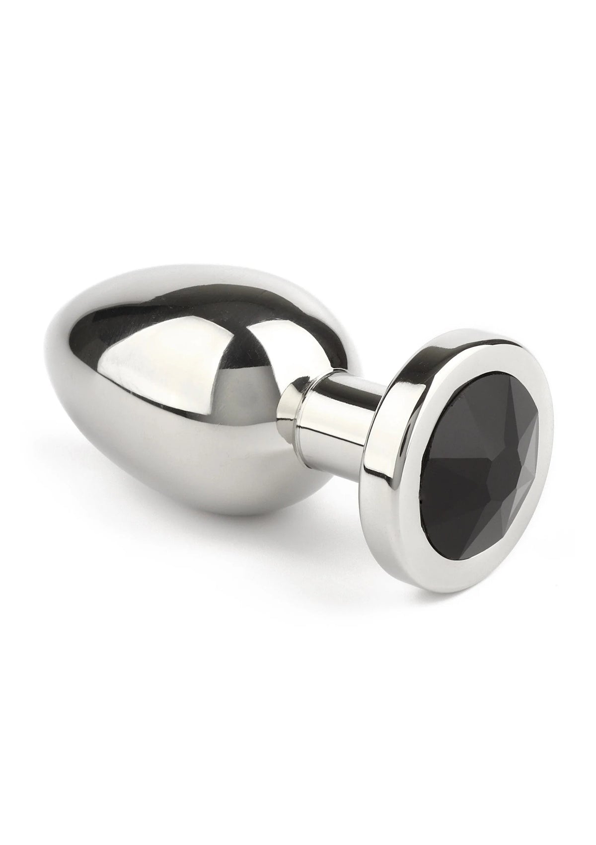 Bestel: Mr. Steel Jewled Butt Plug Small (Aqua) - bij Happytoys: de erotische sex webshop | liever Happy dan Easy ⭐⭐⭐⭐⭐