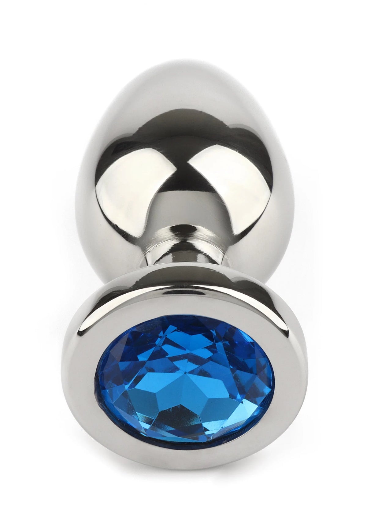 Bestel: Mr. Steel Jewled Butt Plug Small (Black) - bij Happytoys: de erotische sex webshop | liever Happy dan Easy ⭐⭐⭐⭐⭐
