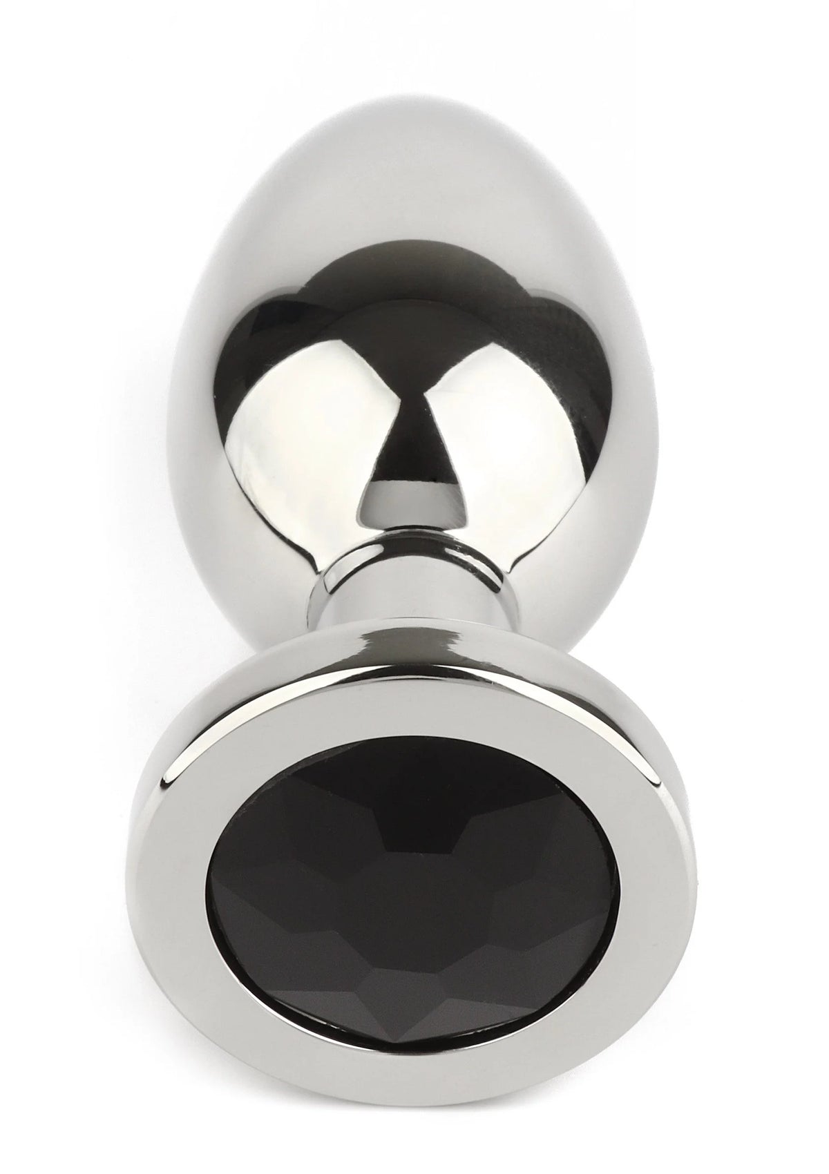 Bestel: Mr. Steel Jewled Butt Plug Large (Pink) - bij Happytoys: de erotische sex webshop | liever Happy dan Easy ⭐⭐⭐⭐⭐