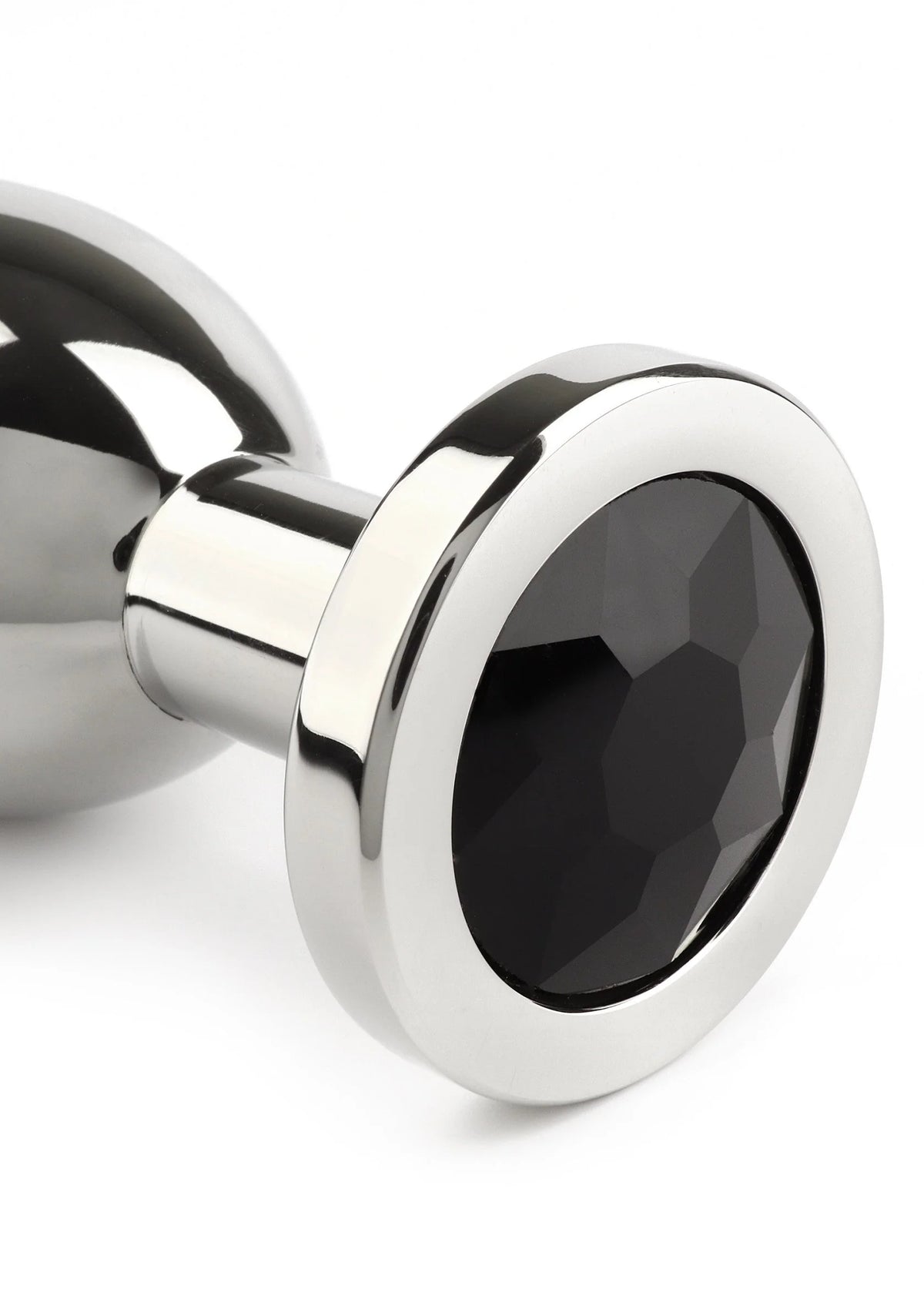 Bestel: Mr. Steel Jewled Butt Plug Large (Aqua) - bij Happytoys: de erotische sex webshop | liever Happy dan Easy ⭐⭐⭐⭐⭐