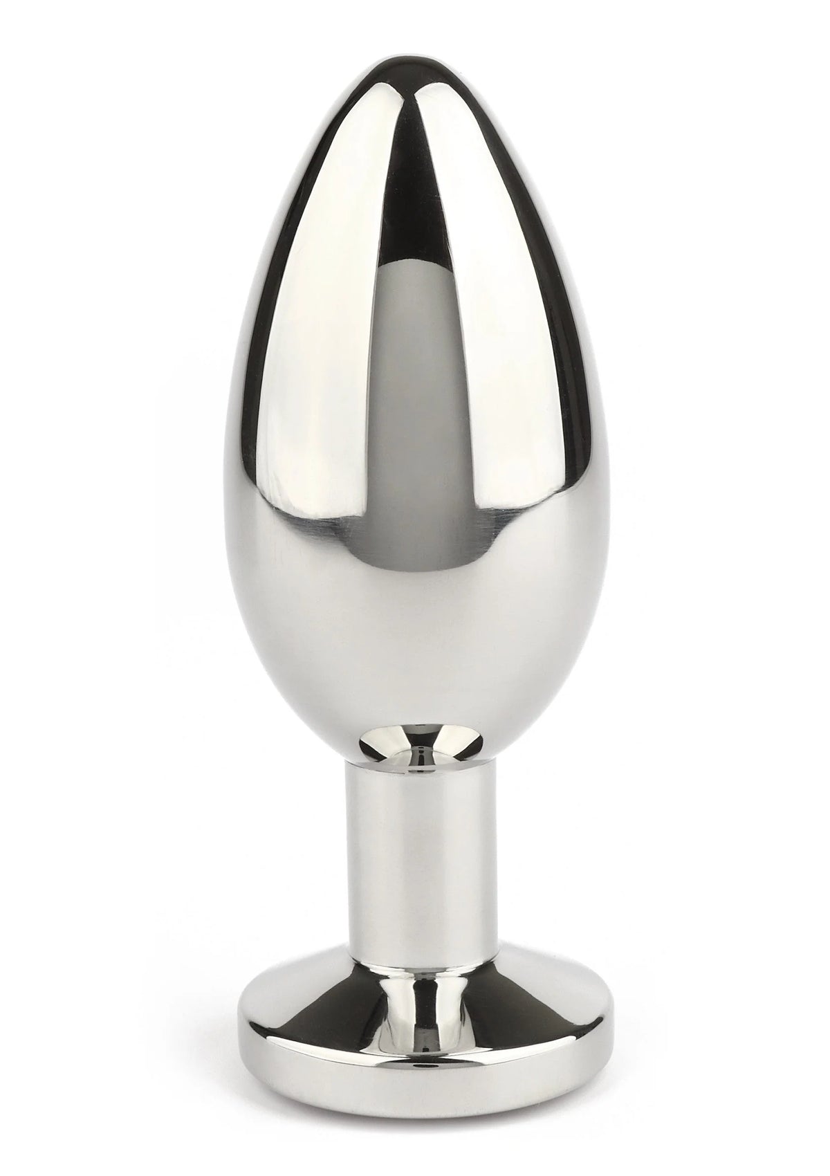 Bestel: Mr. Steel Jewled Butt Plug Large (Pink) - bij Happytoys: de erotische sex webshop | liever Happy dan Easy ⭐⭐⭐⭐⭐