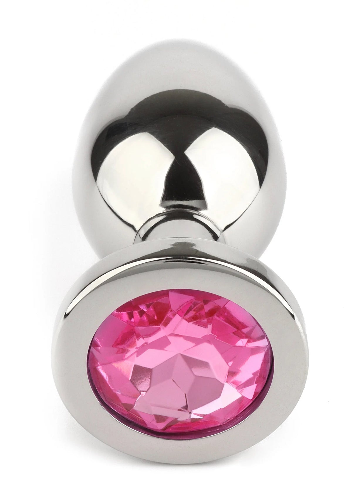 Bestel: Mr. Steel Jewled Butt Plug Large (Aqua) - bij Happytoys: de erotische sex webshop | liever Happy dan Easy ⭐⭐⭐⭐⭐