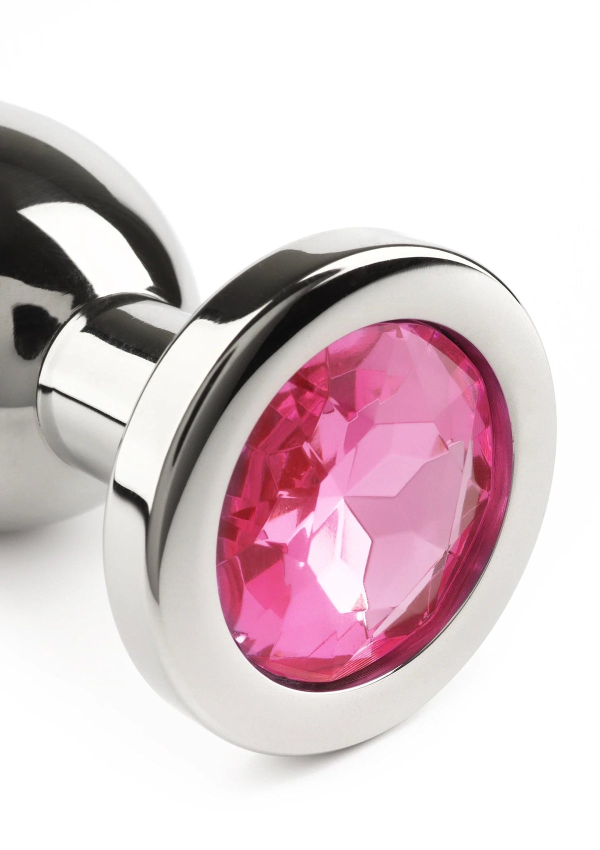 Bestel: Mr. Steel Jewled Butt Plug Large (Black) - bij Happytoys: de erotische sex webshop | liever Happy dan Easy ⭐⭐⭐⭐⭐