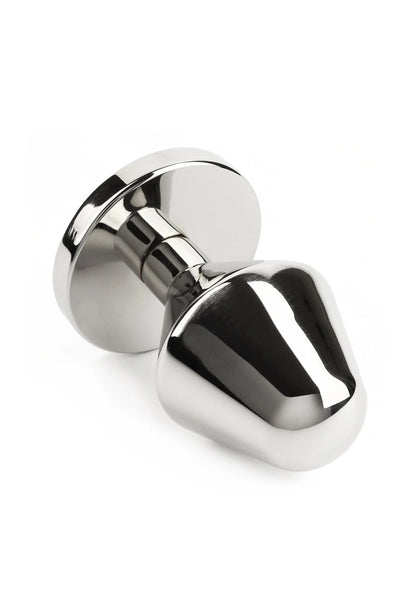 Bestel: Mr. Steel Classic Butt Plug Small - bij Happytoys: de erotische sex webshop | liever Happy dan Easy ⭐⭐⭐⭐⭐ - Default Title - 38156 - SILVER