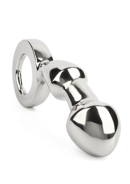Bestel: Mr. Steel Drang Fun Plug - bij Happytoys: de erotische sex webshop | liever Happy dan Easy ⭐⭐⭐⭐⭐ - Default Title - 38162 - SILVER