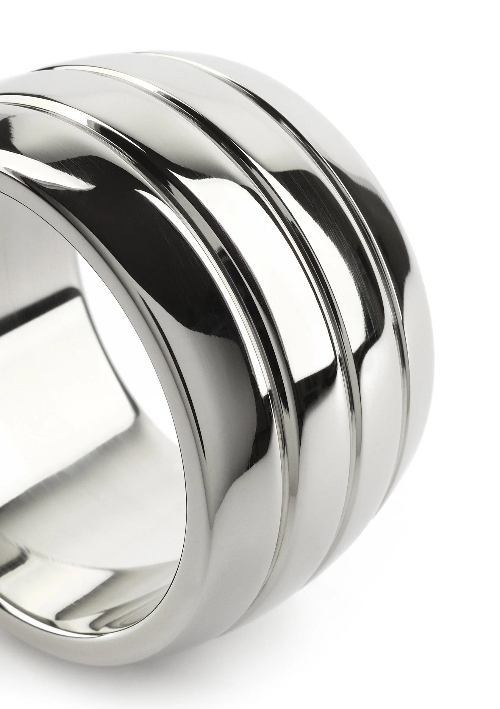Beste vandaag nog: Oval Barrel C - Ring 40mm by Mr. Steel - bij Happytoys Sexshop: Toys for Feeling Happy & Easy 😊