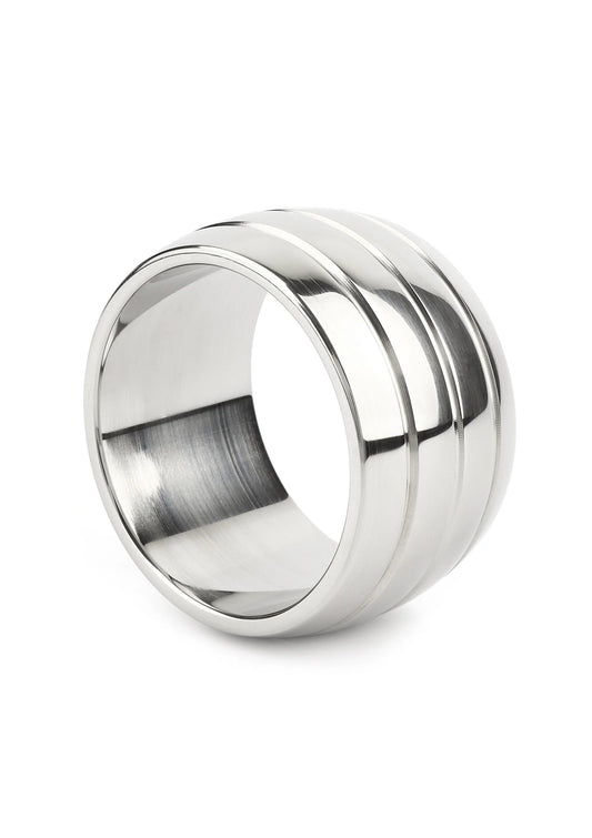 Beste vandaag nog: Oval Barrel C - Ring 45mm by Mr Steel - bij Happytoys Sexshop: Toys for Feeling Happy & Easy 😊