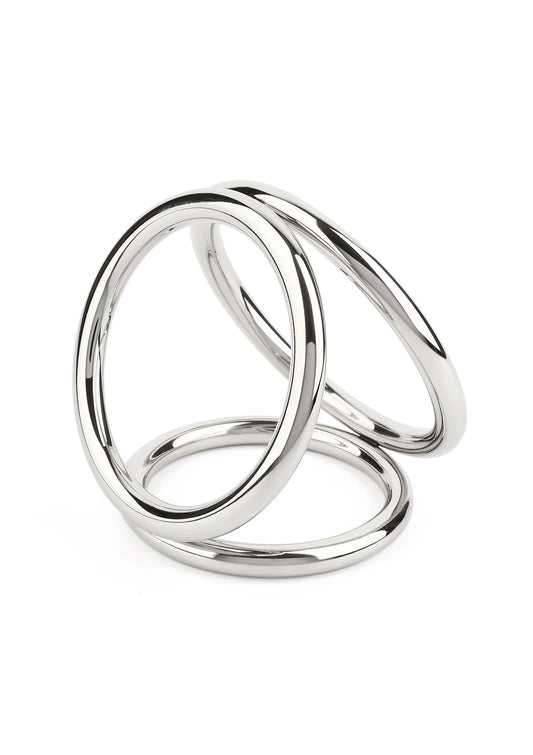 Bestel: Triad Chamber C - Ring Large - bij Happytoys: de erotische sex webshop | liever Happy dan Easy ⭐⭐⭐⭐⭐ - Default Title - 38248 - SILVER