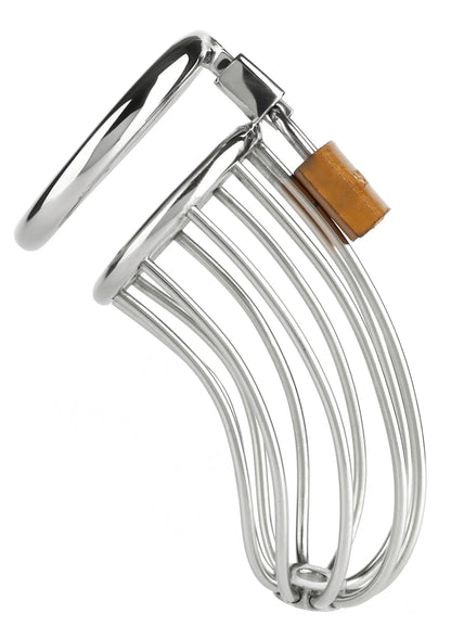 Beste vandaag nog: The Man Slut Cock Cage by Mr. Steel - bij Happytoys Sexshop: Toys for Feeling Happy & Easy 😊
