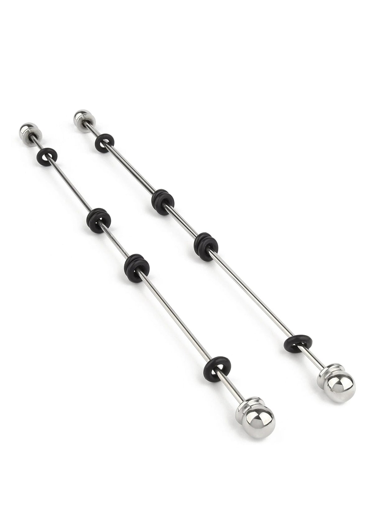 Beste vandaag nog: Nipple Sticks with Ball 20cm by Mr. Steel - bij Happytoys Sexshop: Toys for Feeling Happy & Easy 😊