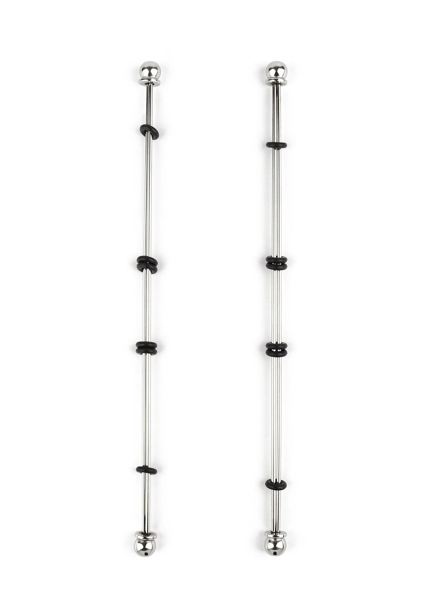 Beste vandaag nog: Nipple Sticks with Ball 20cm by Mr. Steel - bij Happytoys Sexshop: Toys for Feeling Happy & Easy 😊