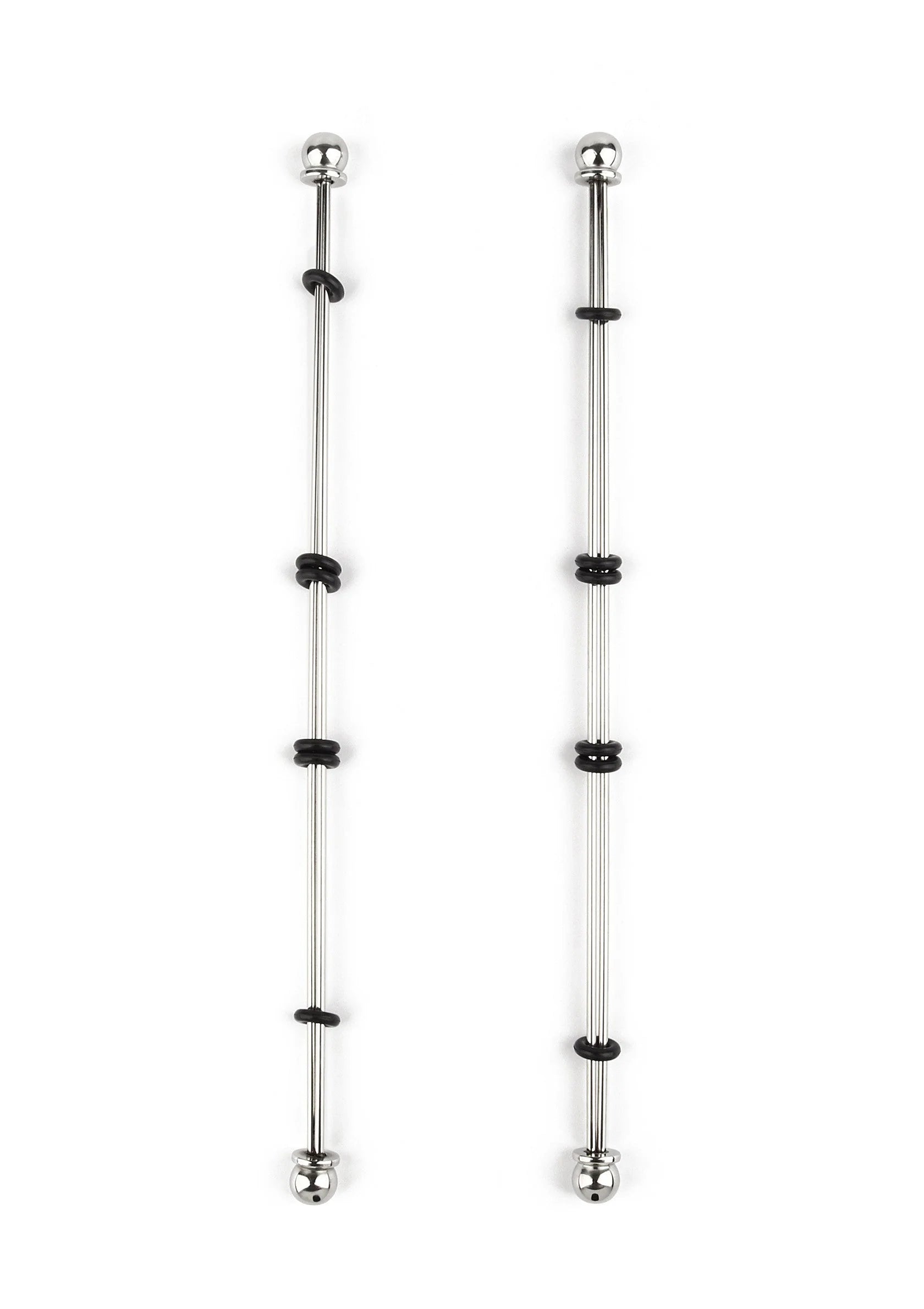 Beste vandaag nog: Nipple Sticks with Ball 20cm by Mr. Steel - bij Happytoys Sexshop: Toys for Feeling Happy & Easy 😊
