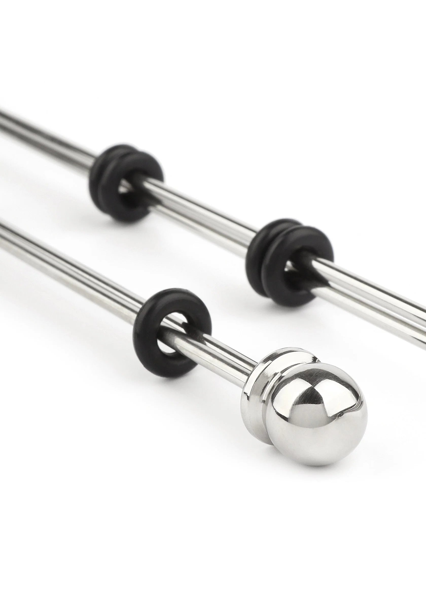 Beste vandaag nog: Nipple Sticks with Ball 20cm by Mr. Steel - bij Happytoys Sexshop: Toys for Feeling Happy & Easy 😊