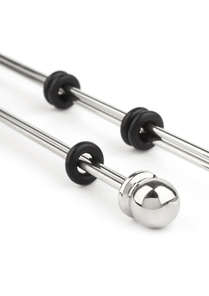 Beste vandaag nog: Nipple Sticks with Ball 20cm by Mr. Steel - bij Happytoys Sexshop: Toys for Feeling Happy & Easy 😊