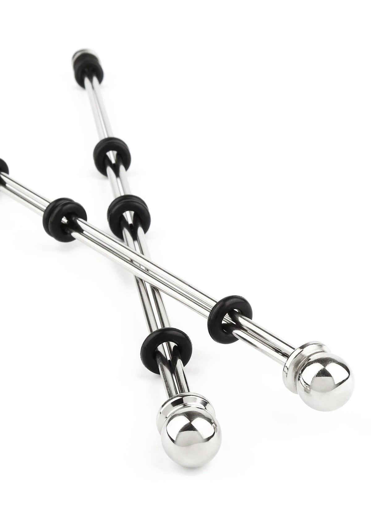 Beste vandaag nog: Nipple Sticks with Ball 20cm by Mr. Steel - bij Happytoys Sexshop: Toys for Feeling Happy & Easy 😊