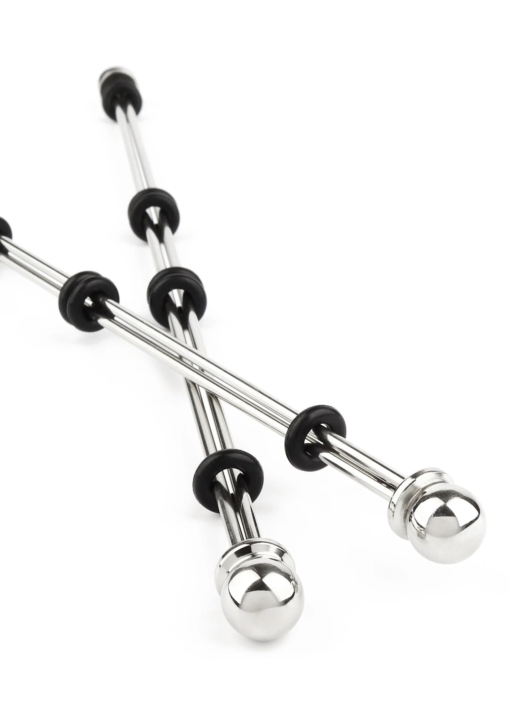 Beste vandaag nog: Nipple Sticks with Ball 20cm by Mr. Steel - bij Happytoys Sexshop: Toys for Feeling Happy & Easy 😊