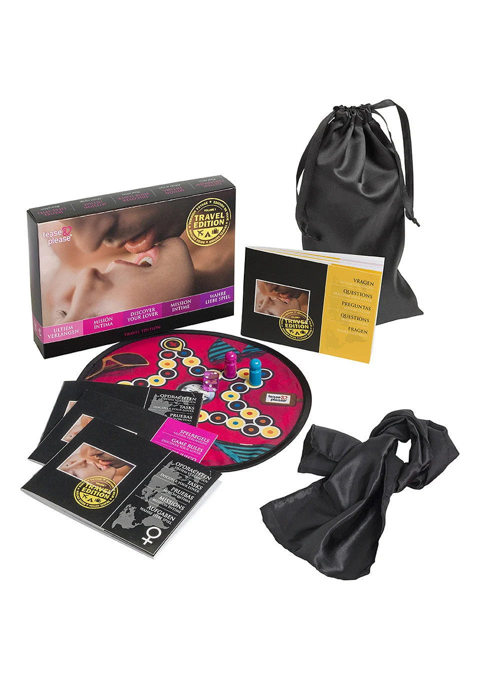 Bestel: Travel game ENG/NL/DE/FR/ES - bij Happytoys: de erotische sex webshop | liever Happy dan Easy ⭐⭐⭐⭐⭐ - Default Title - 38519 - ASSORT