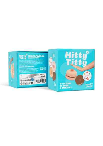 Bestel: Hitty Titty Card Game by Tease & Please - bij Happytoys.nl, happytoys.be, Happytoys.ae: erotische sex webshop | liever Happy dan Easy ⭐⭐⭐⭐⭐